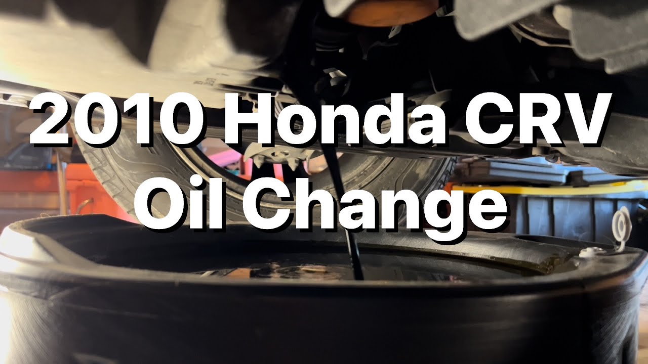 2010 Honda CR-V Oil Change