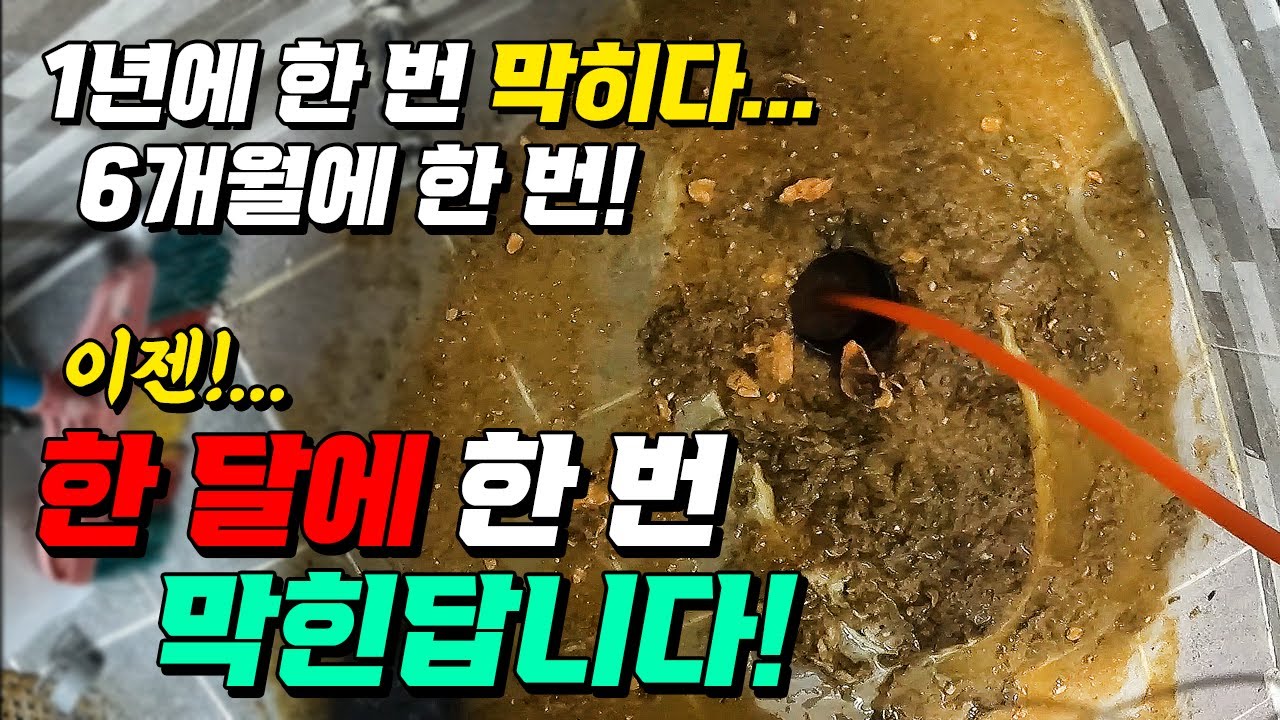 그런데, 지하 세대가 '독박'으로 뚫고 있답니다! (106화) | 하수구공식TV📺