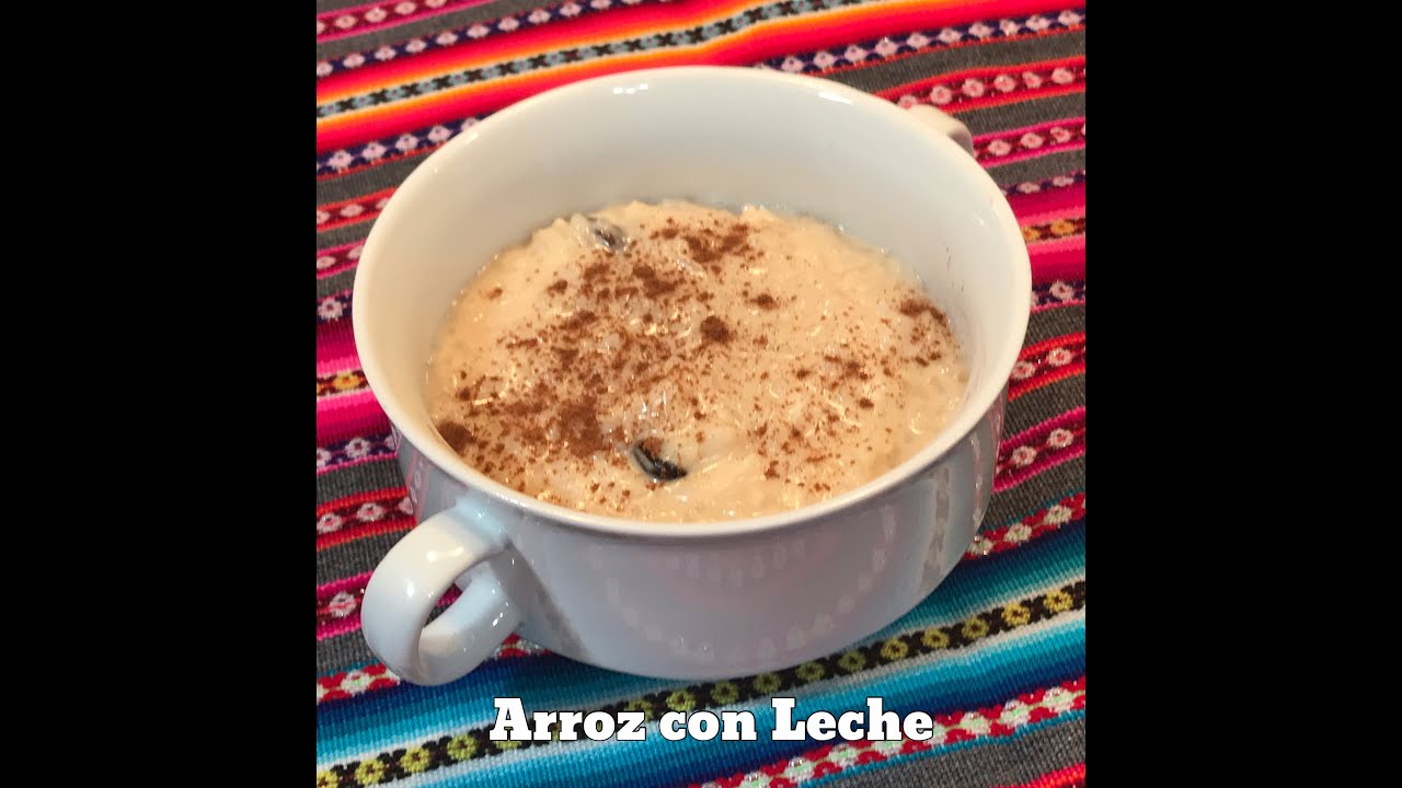 ARROZ CON LECHE postre estilo Peruano