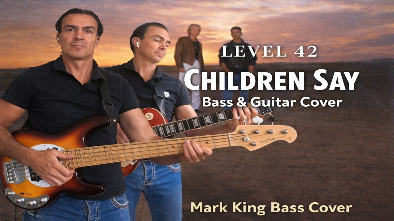 Children Say - Level 42 Bass & Guitar cover - play Along