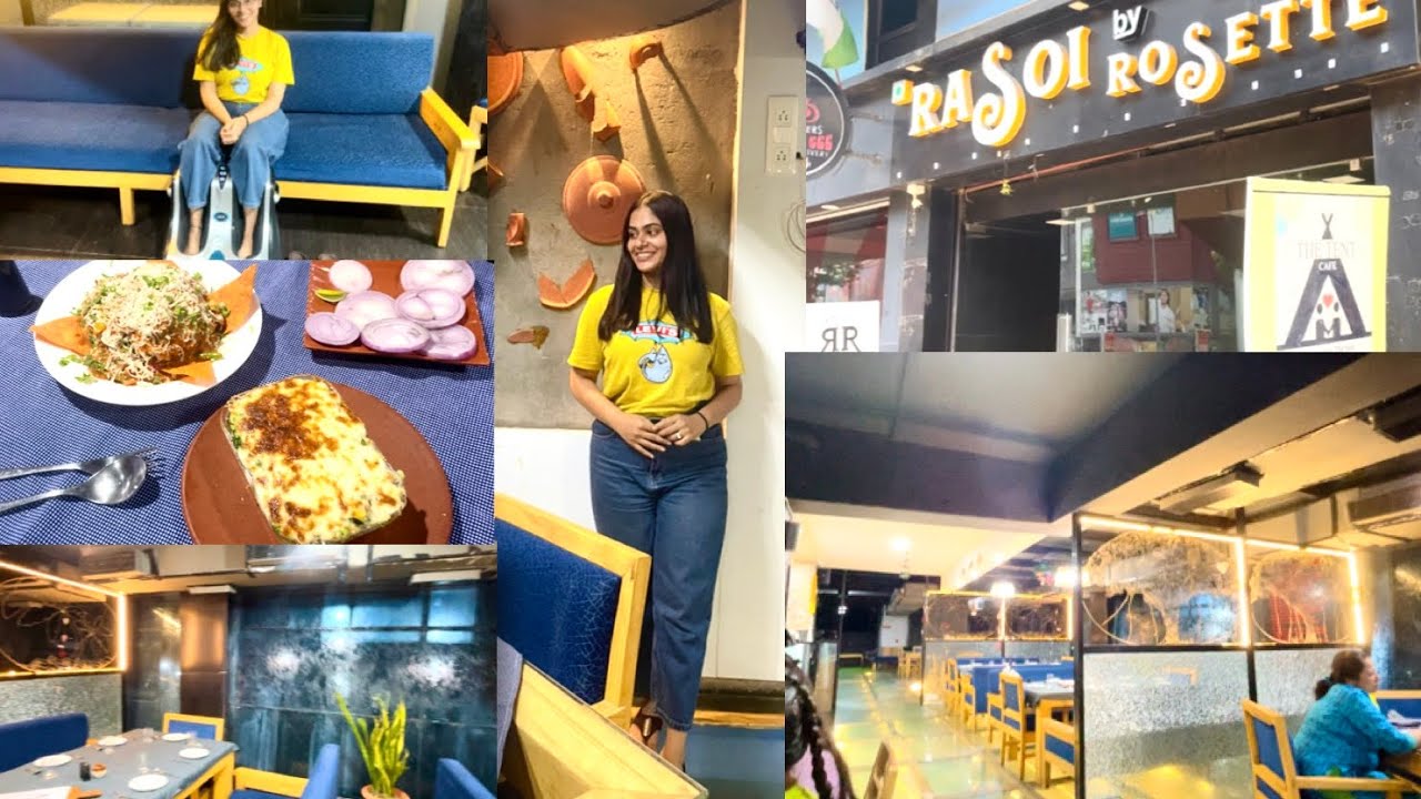 Rasoi by Rosette, Fatehgunj, Vadodara || First Aquarium theme based cafe in Vadodara || Nishi Singh