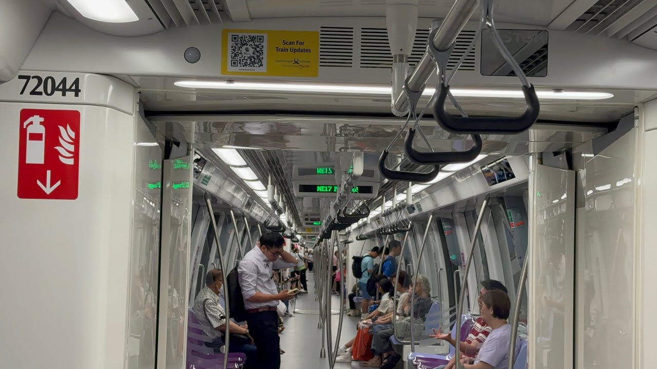 [SBST] [Pax Load Test] RC751A 7043/7044 NE16 Sengkang - NE17 Punggol