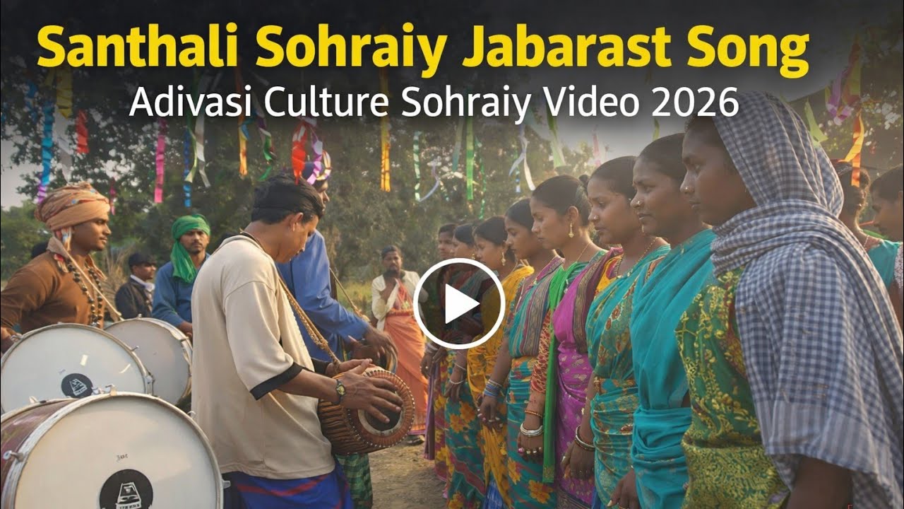 Santhali Sohraiy Re Jabarast Santhali Song 2026💥| Adivasi Culture Full Josh |Adivasi sohraiy video |