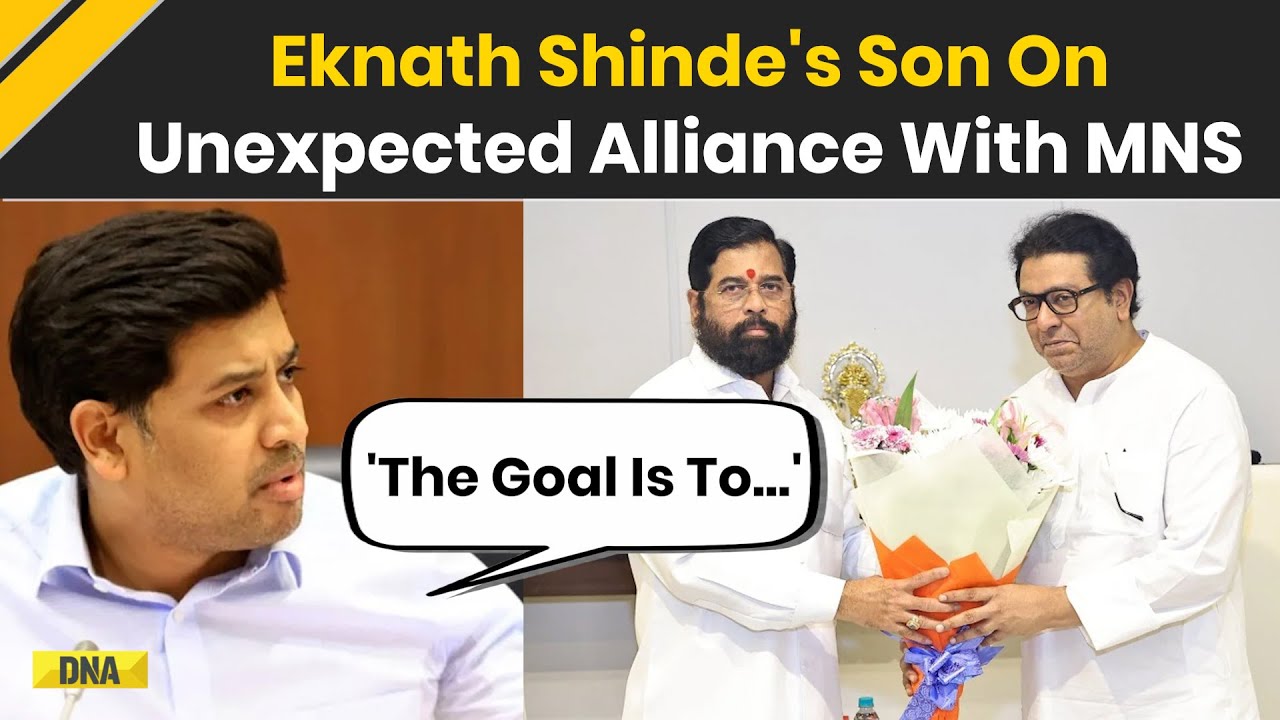 BMC Result: Eknath Shinde's Son Shrikant Shinde On Shocking Alliance With Raj Thackeray In KDMC