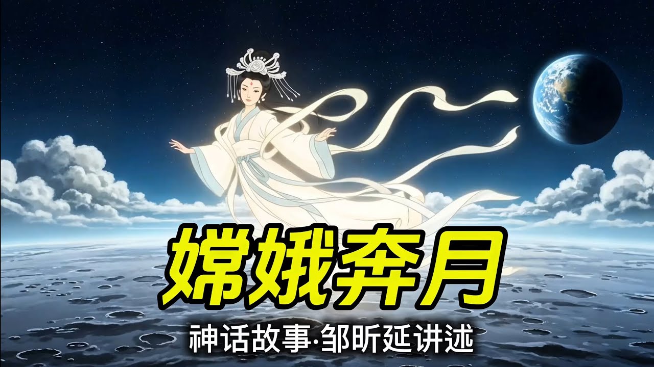 中秋神话故事《嫦娥奔月》｜ 我从零开始学动画！只为女儿讲《嫦娥奔月》 