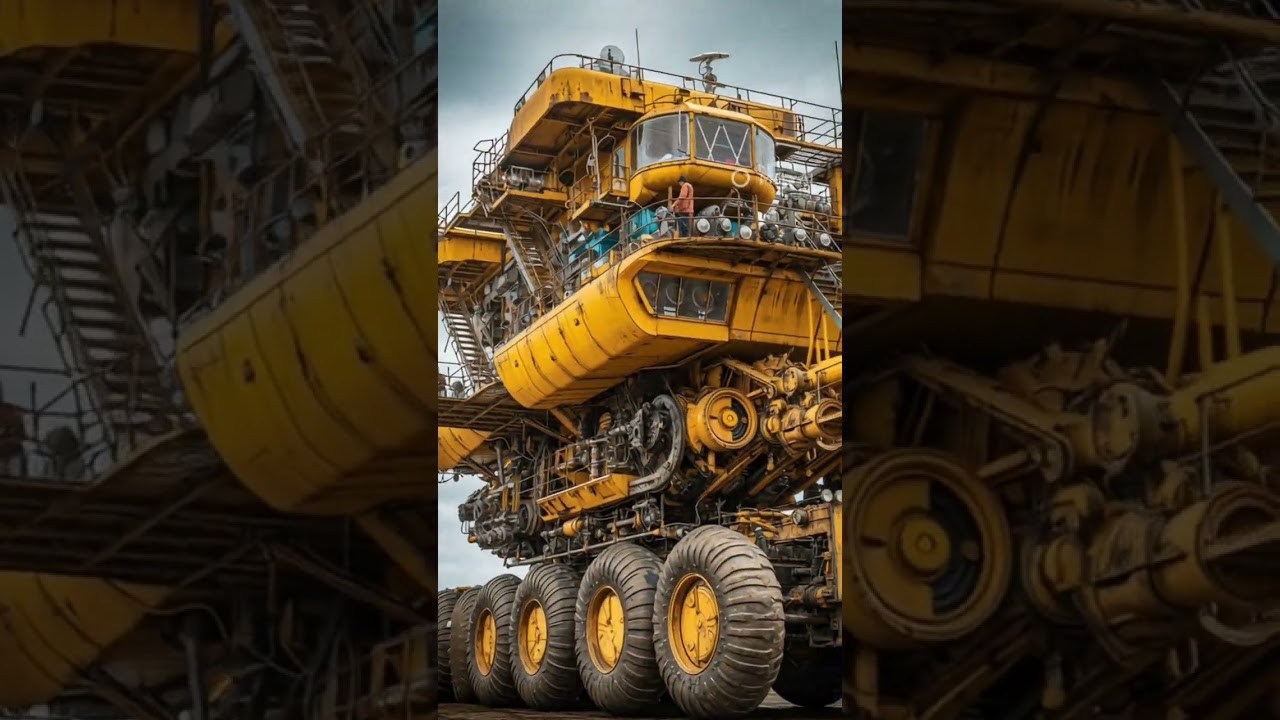 big hovester machine #automobile #bmw #evolution #toyota #cat #USA #trucking #brazil #newzealand