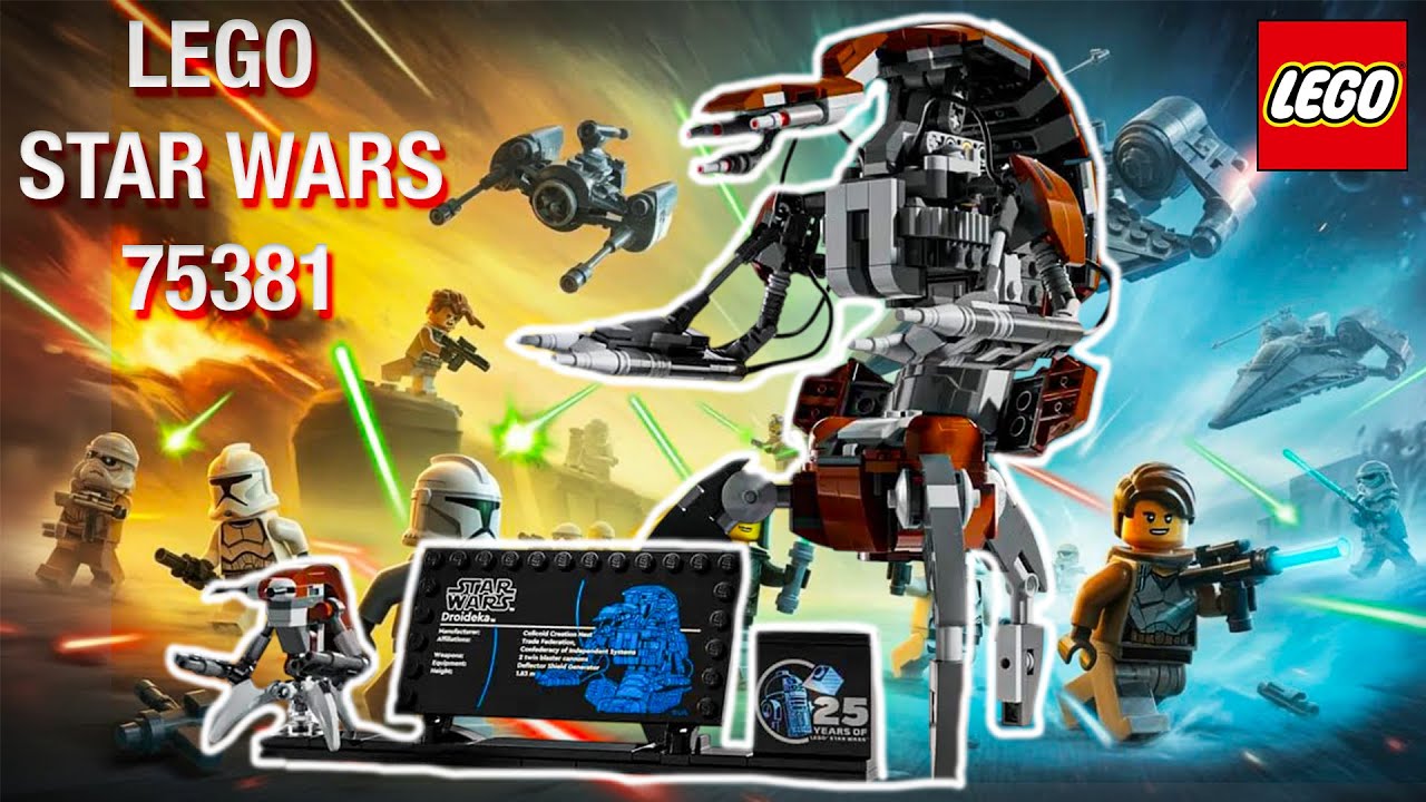 LEGO Droideka 75381 &mdash; Стоит ли брать? Полный обзор нового боевого дроида Star Wars