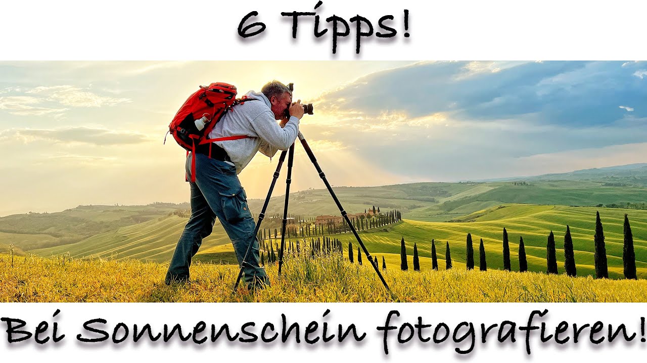 6 Tipps zum Fotografieren bei Sonnenschein!