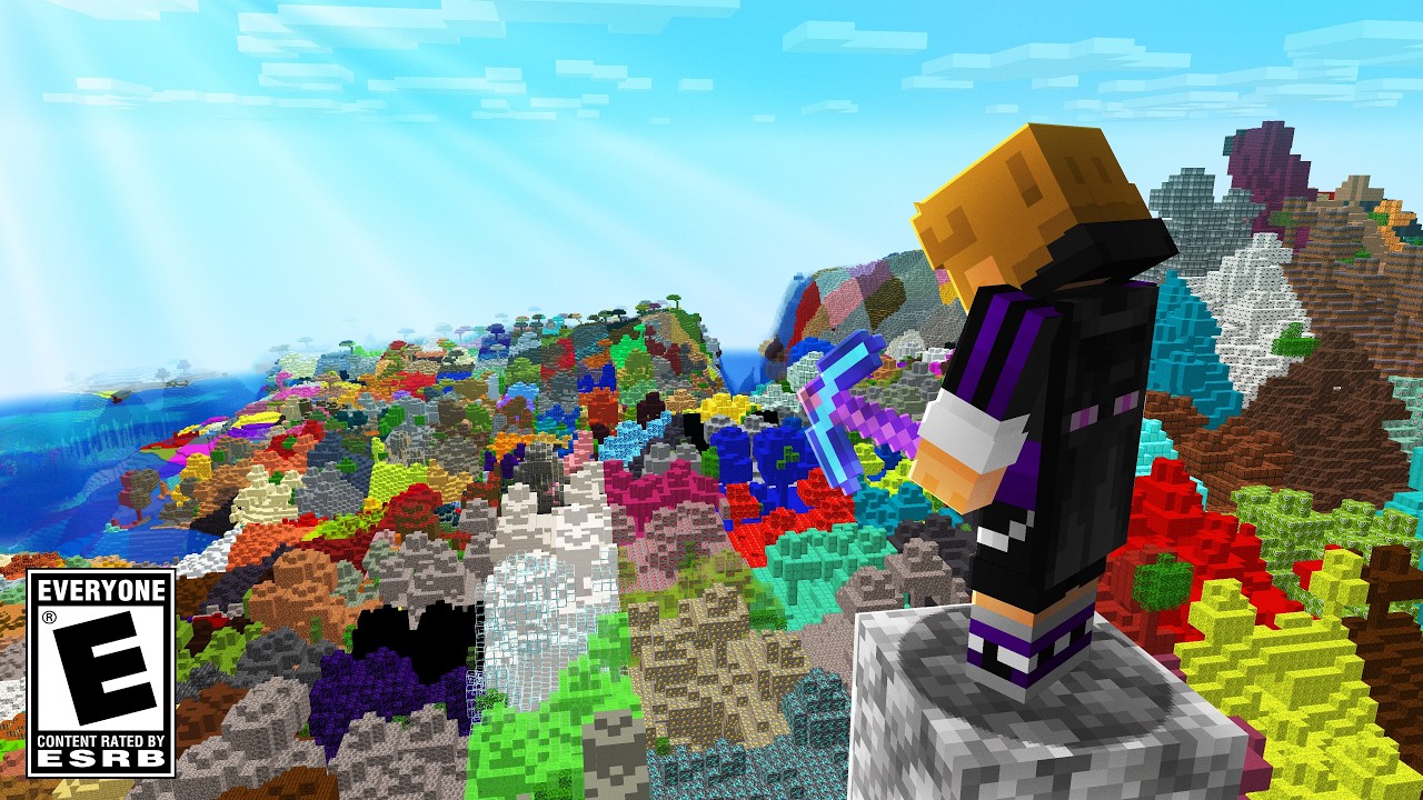 Tentei ZERAR o MINECRAFT MAS.. As Chunks SÃO ALEATÓRIAS!