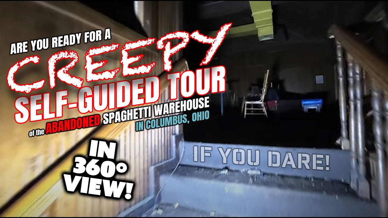 CREEPY Virtual Walk-thru of the Abandoned Spaghetti Warehouse: Haunting 360º Tour Before Demolition