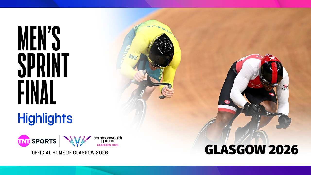 EXPLOSIVE FINISH! 🧨 | Cycling Men's Sprint Final | Glasgow 2026 Commonwealth Games