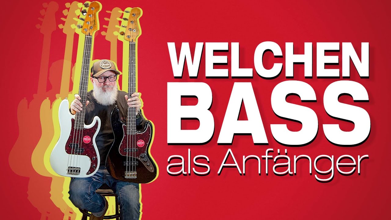 SQUIER Precision oder Jazz Bass - Was ist der bessere Einstieg?