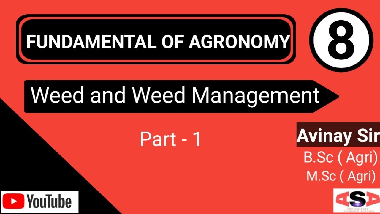 weed and Weed Management