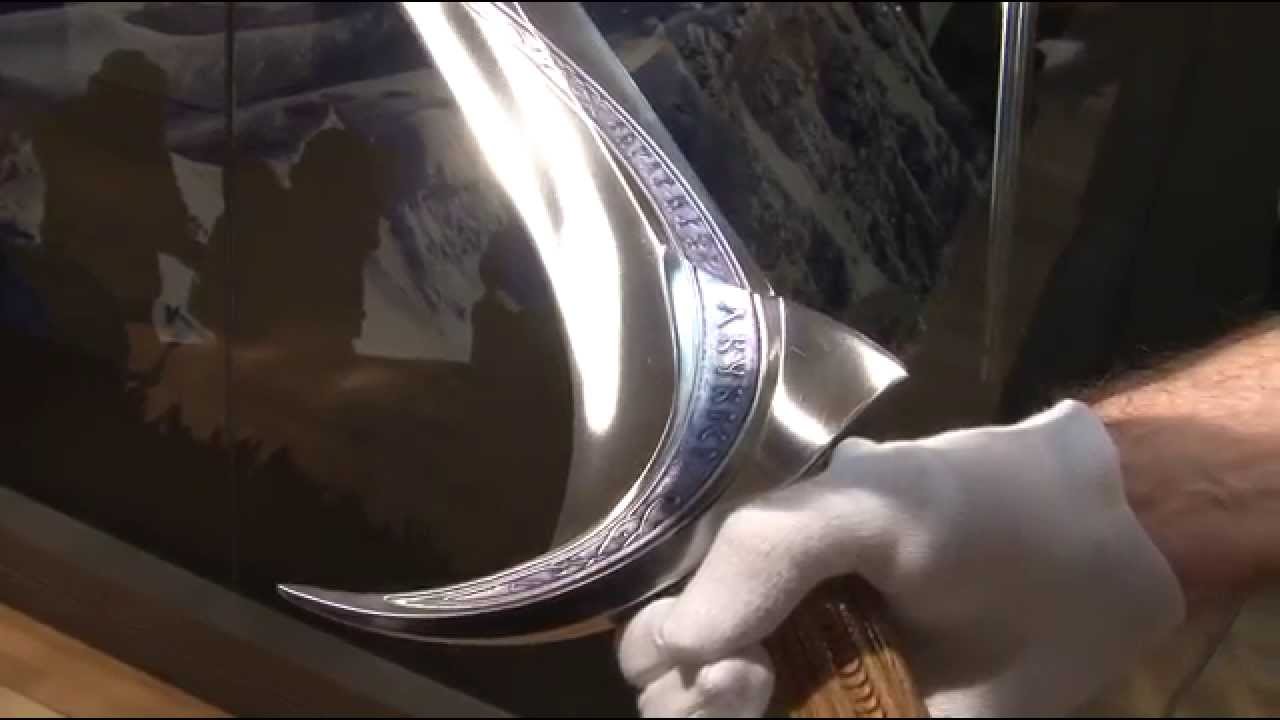 Arms and Armour from The Hobbit: Thorin Oakenshield's Sword