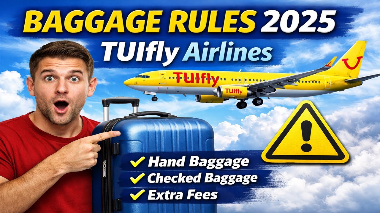 Правила провоза багажа TUIfly: объяснение | Не переплачивайте!
