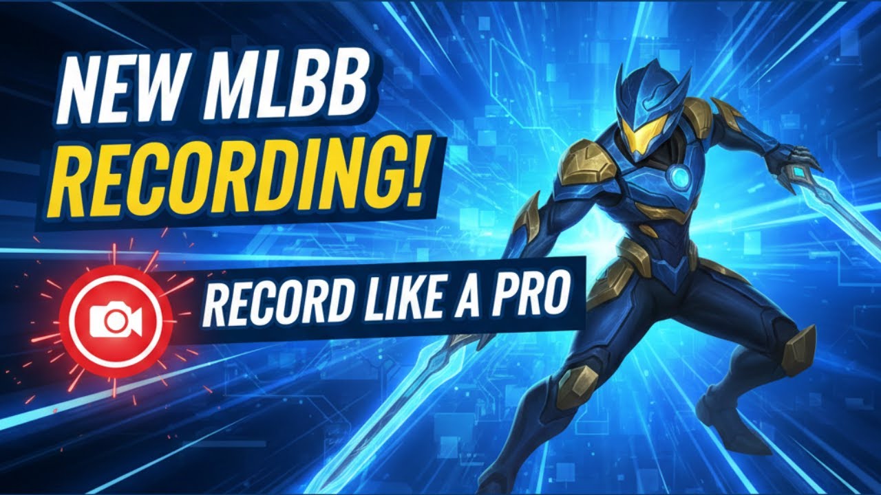 How to use new in-game recording feature in mobile legends | mlbb gameplay recording tutorial (2025)