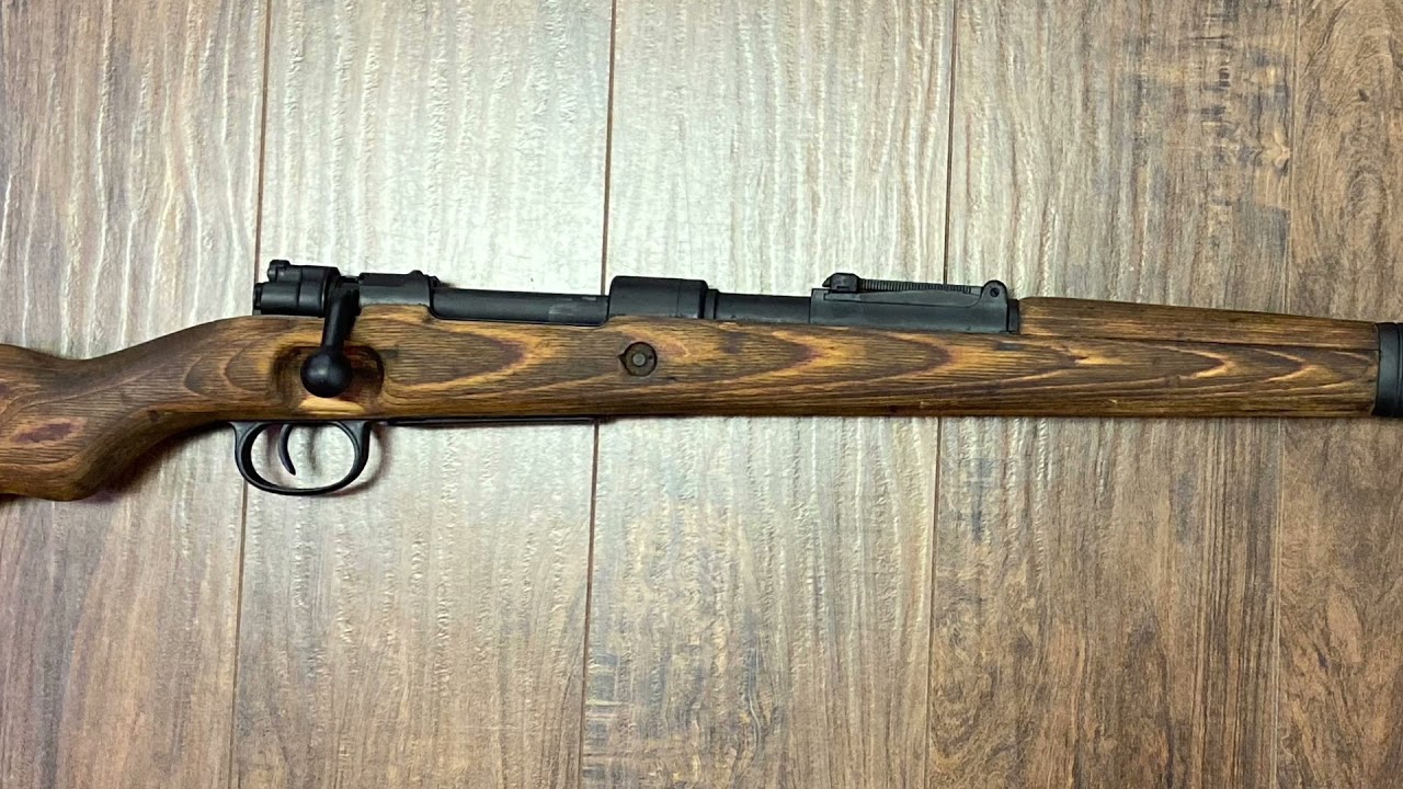 Original German WW2 K.98 refurbished rifles in stock now.