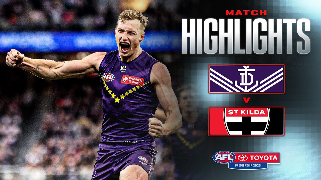 Fremantle v St Kilda Highlights | Round 16, 2025 | AFL