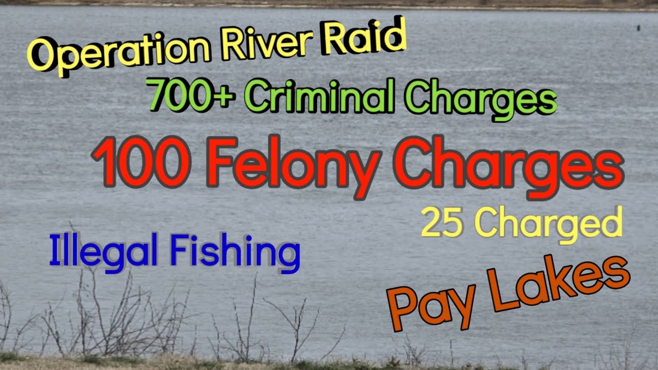 700 Illegal Fishing Charges. Paylakes & Illegal Fishing #fishing 