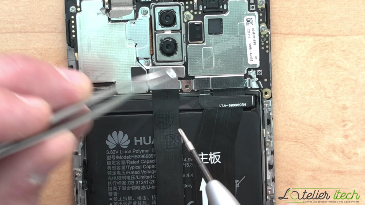 Tuto : Remplacement du connecteur charge Mate 9