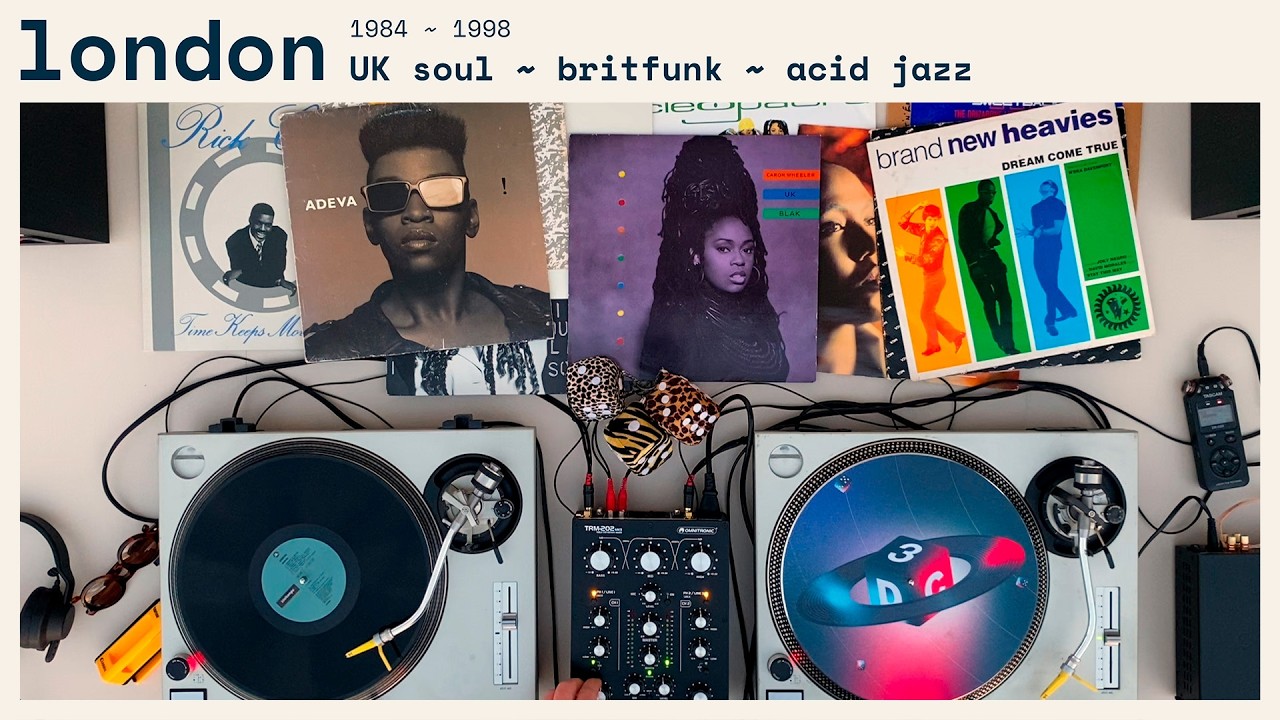 London 1984 - 1998 ~ UK Soul, Britfunk & Acid Jazz Vinyl Mix | Détour 04