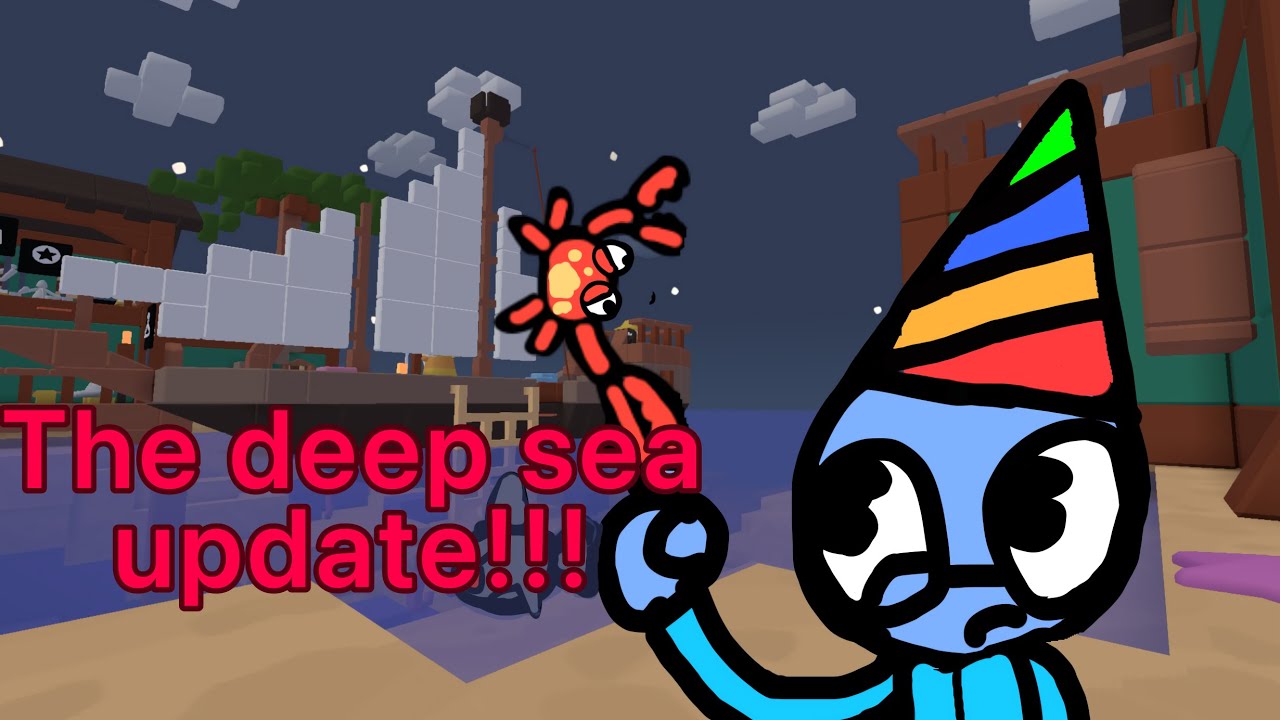 Playing the new deep sea update!!!