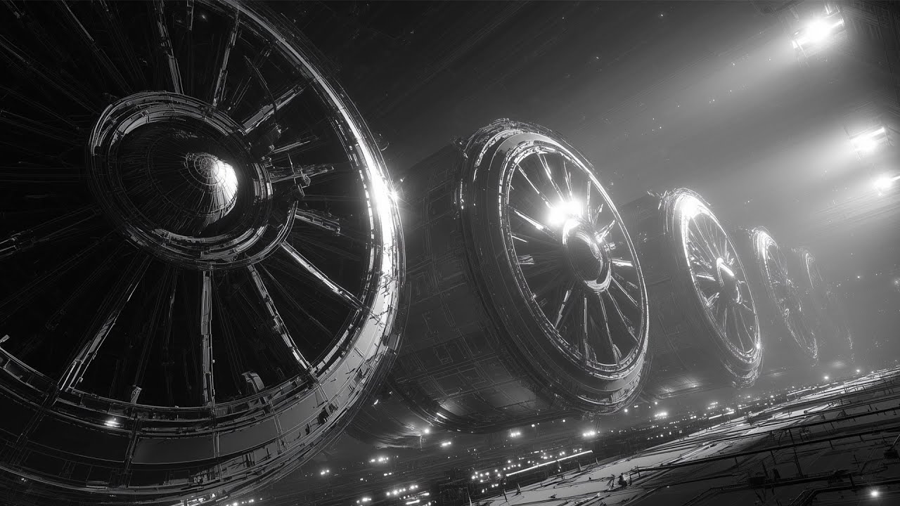 Hyperion Engine Factory - Sci-Fi Space Ambient - Mechanical Soundscape