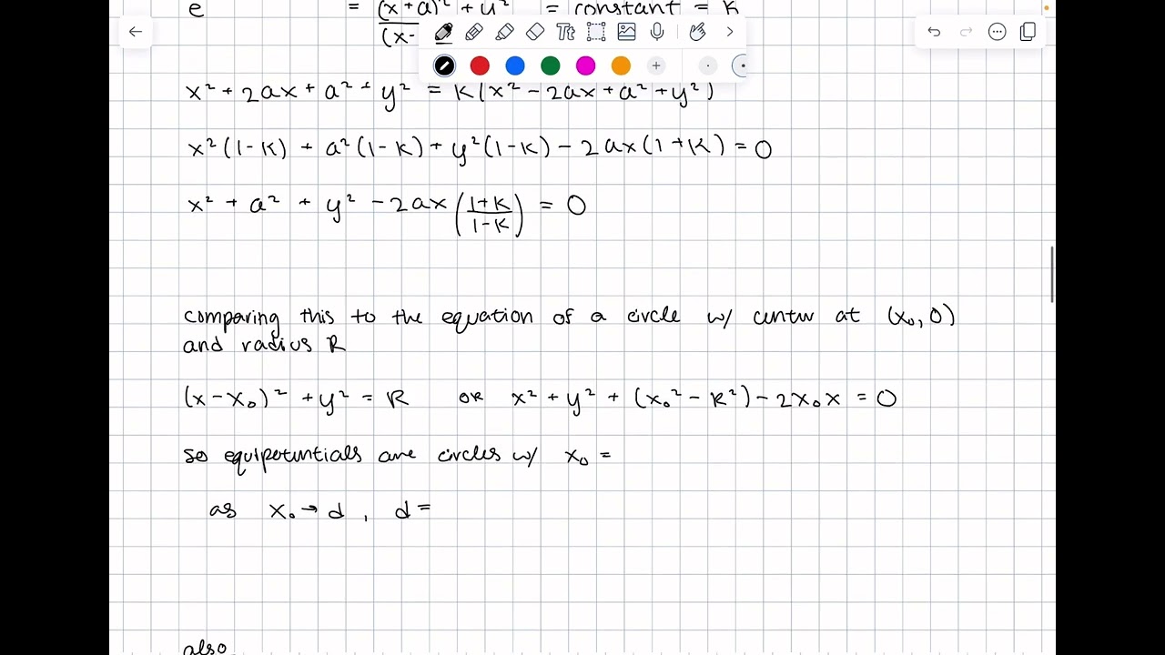 Griffith E&M Problem 3.12 Solution (By Olivia D  Walsh)