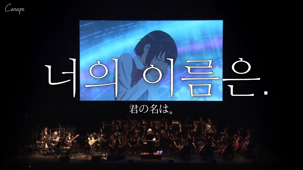 9년 전의, 그 감동을 다시 느끼게 해준 전설의 무대 🎻: RADWIMPS - Sparkle (Live Orchestra ver.) (2018) | [MV/가사/해석]