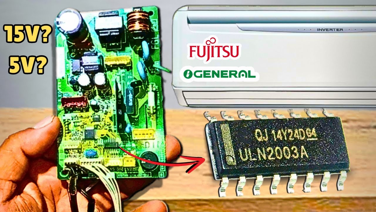 5 В и 15 В? Как исправить проблемы с цепью низкого напряжения в вашем Fujitsu AC
