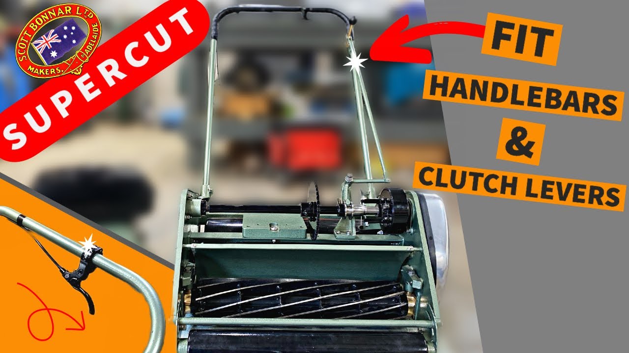 Fit handlebars and clutch levers Scott Bonnar Supercut Model 17