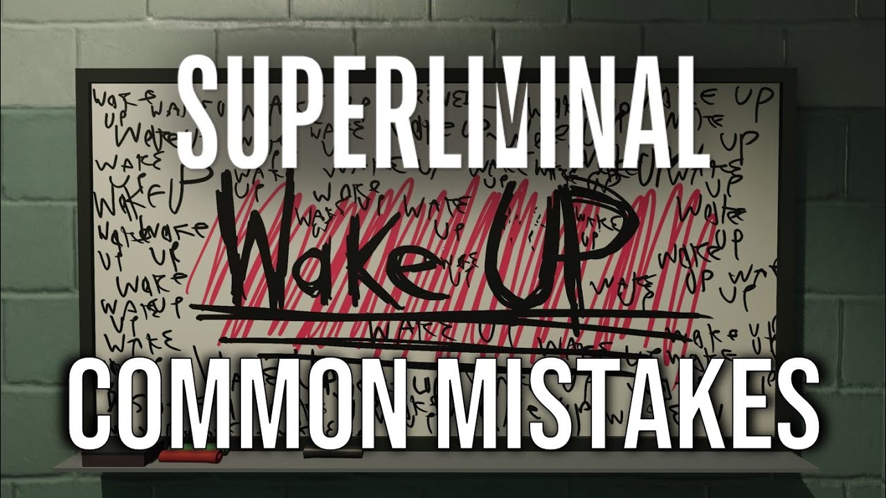 Superliminal Speedrun Common Mistakes (And how to fix them!)