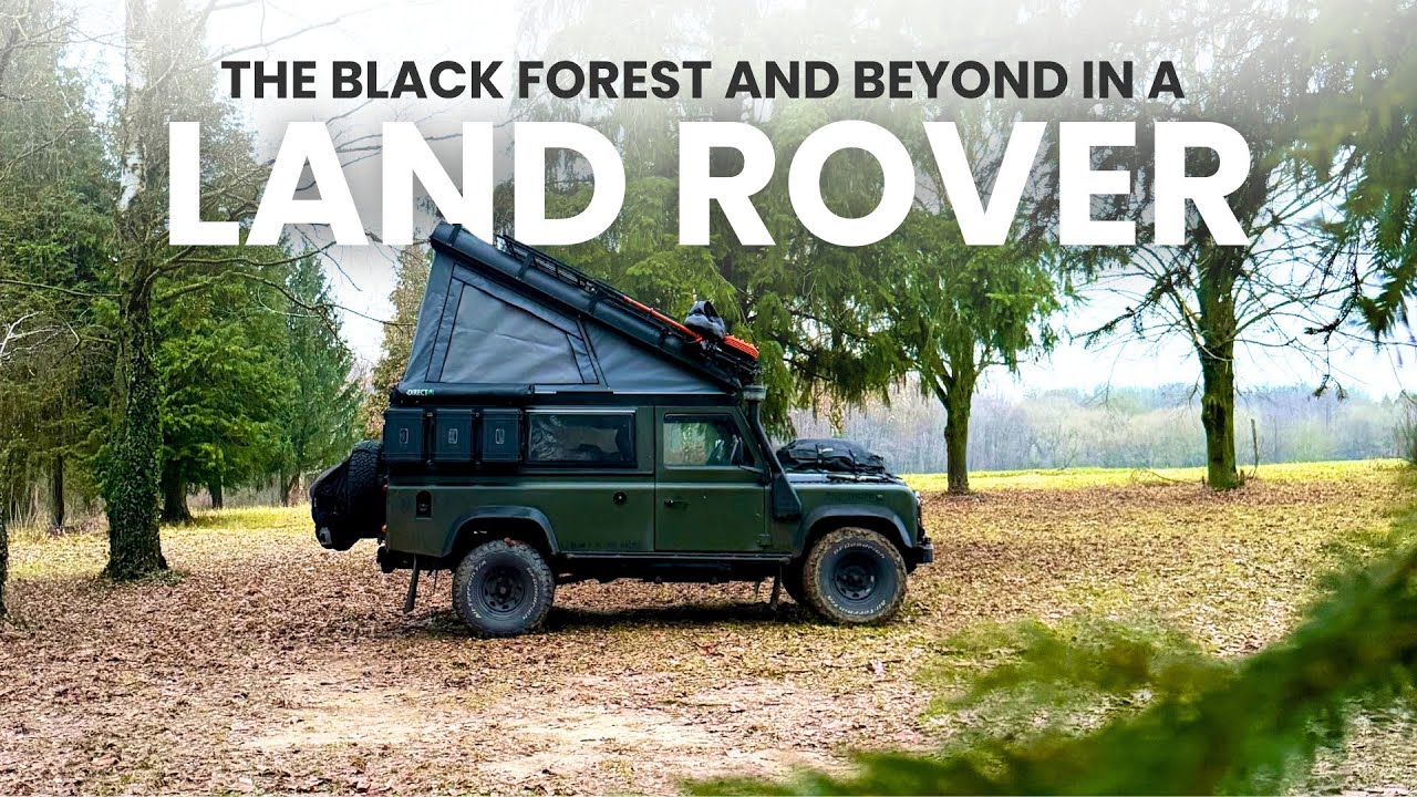 (EP:04) Defender Winter Road Trip: Black Forest, Cake & Stunning Views → Switzerland & Liechtenstein