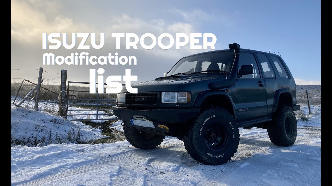 Isuzu Trooper Modified