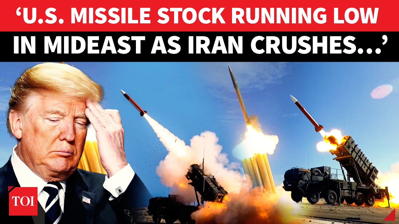 BIG! Iranian Blitz Drains US Missiles? ‘New Stock Rushed But Struggling To…’ | Jaw-Dropping Reveal