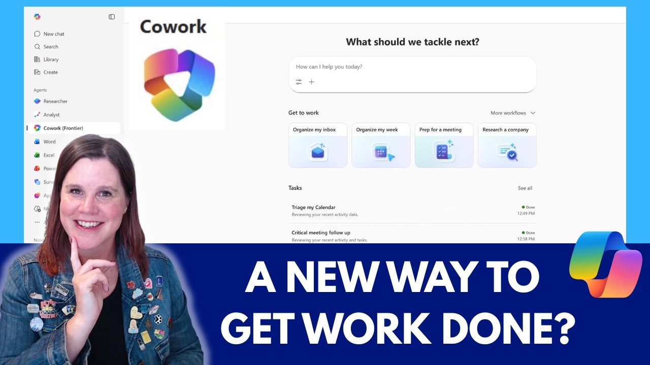 Copilot Cowork: объяснение? Это совершенно новый способ работы?