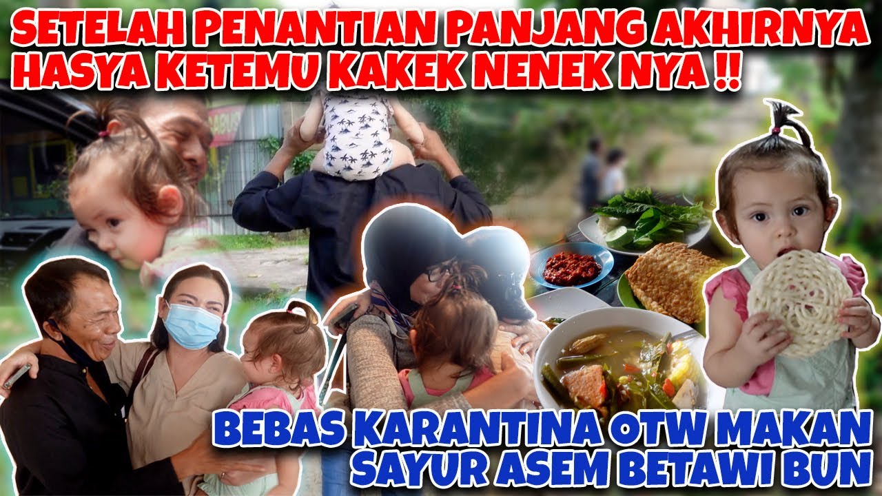 REAKSI HASYA KETEMU KAKEK NENEK INDONESIA PERTAMA KALI !!! LANGSUNG NEMPEL SEPERTI SUDAH AKRAB