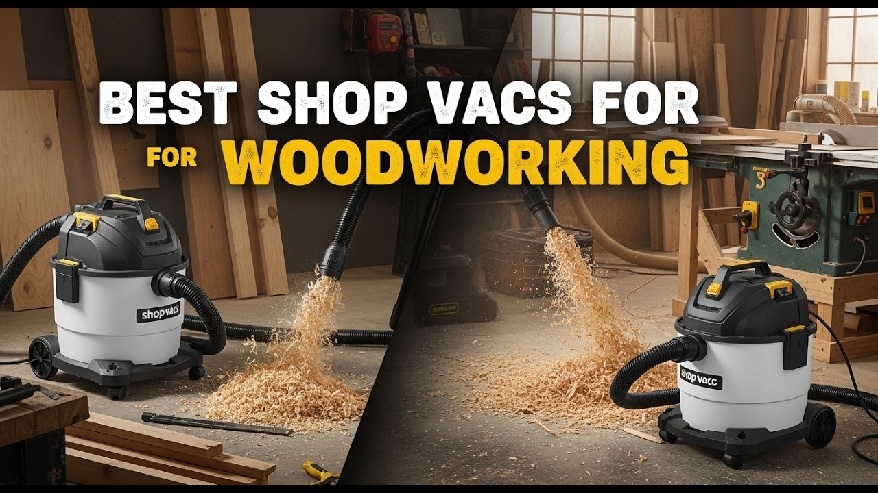 TOP 5 Best Shop Vacs for Woodworking 2026