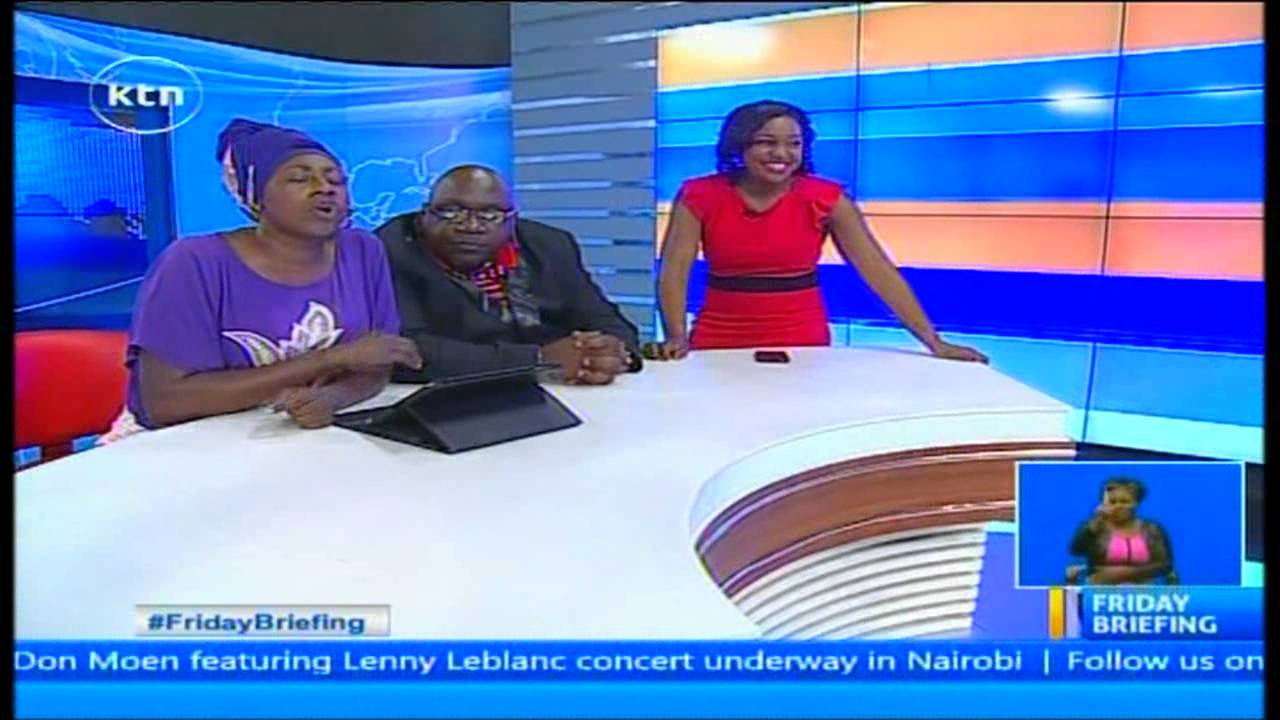 Friday Briefing Guest Anchors- Actors Papa shirandula and Wilbroda