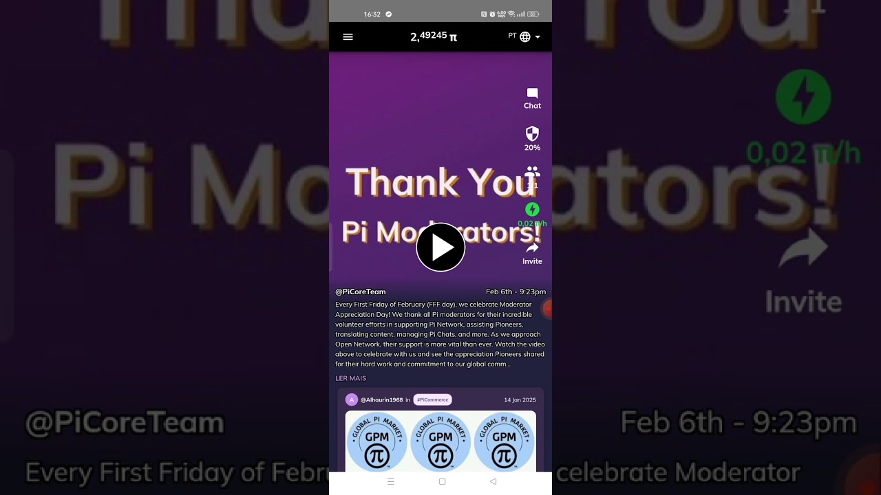 Pi network como ganhar 1 Pi gratis comece a minerar agora.#pinetwork