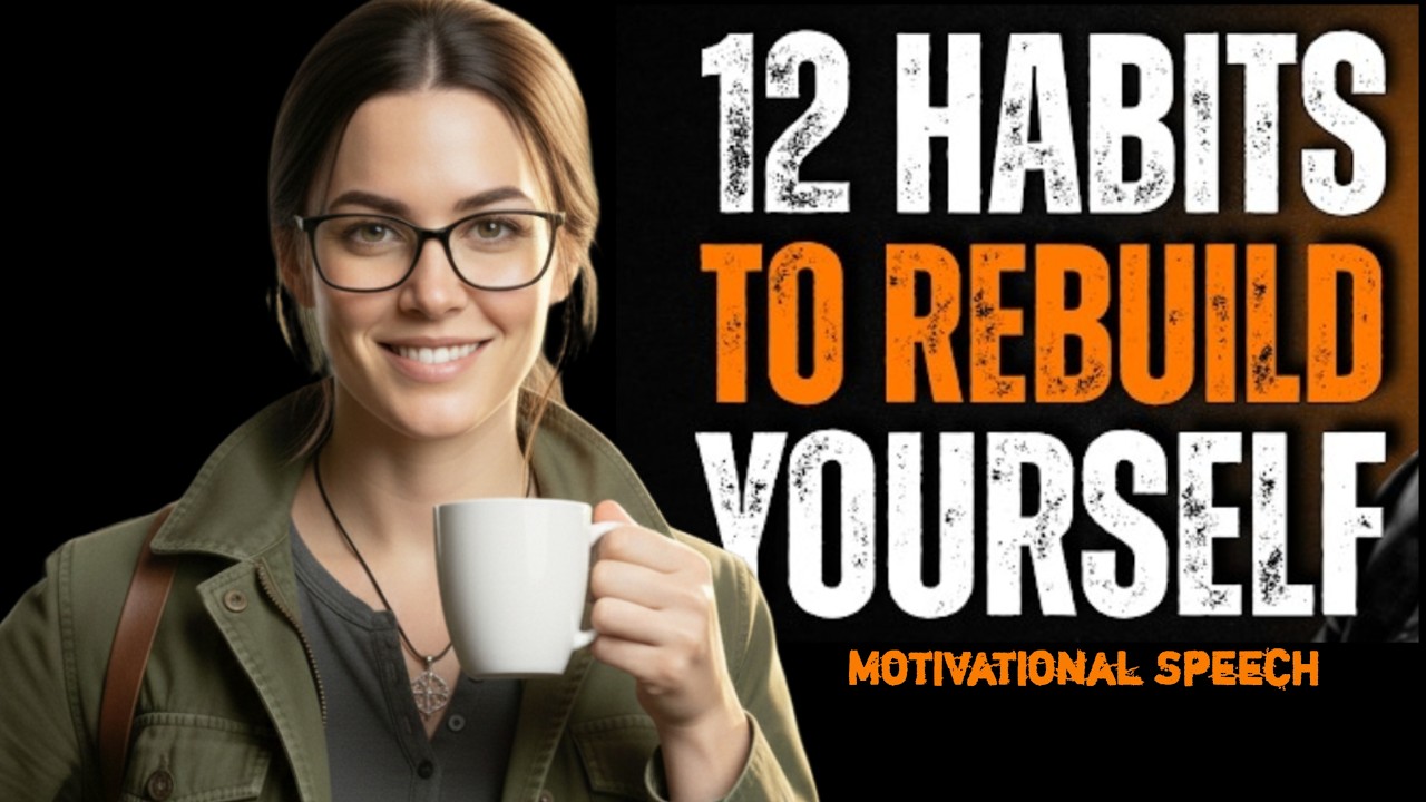 12 Habits To Rebuild Yourself Completely | Powerful Speech