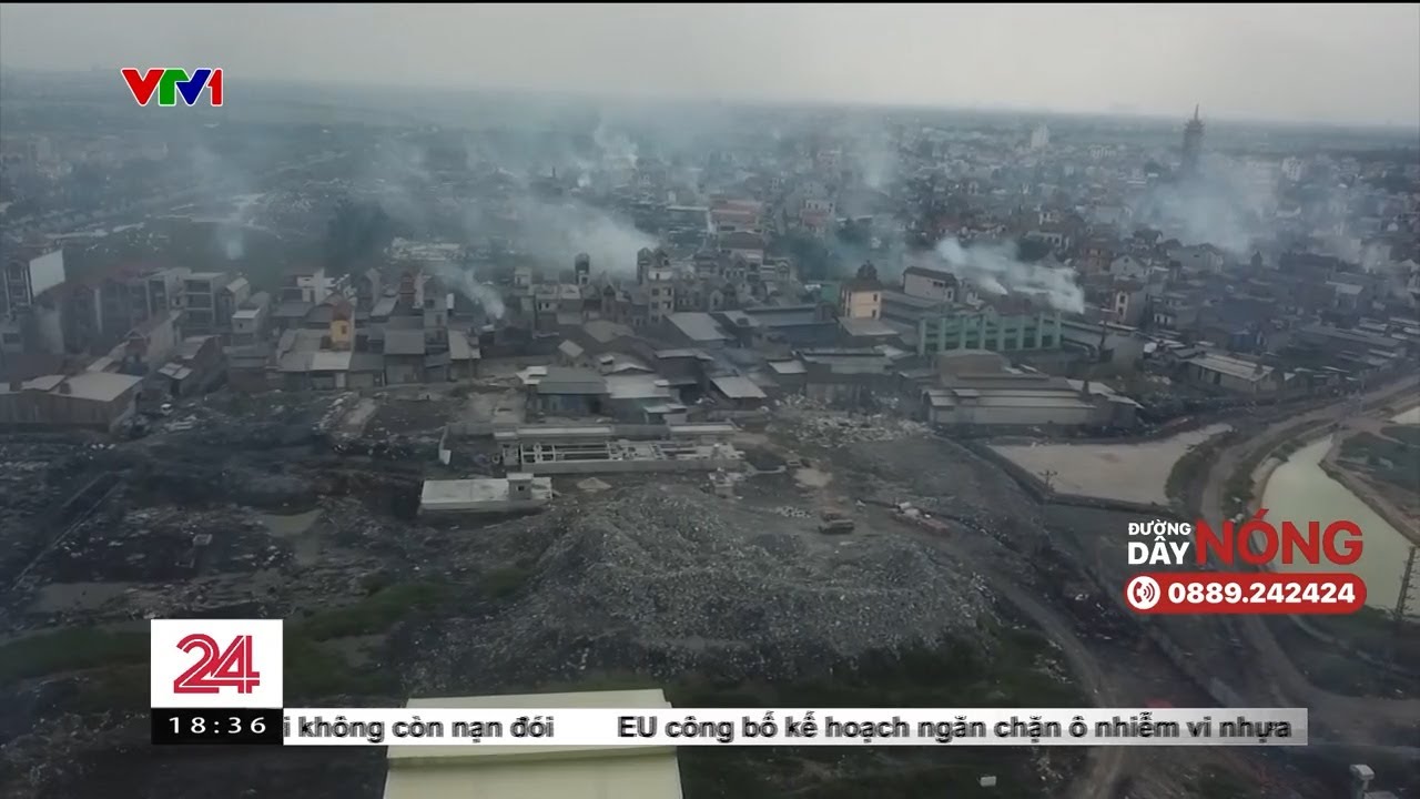 Nạn ô nhiễm môi trường tại cụm công nghiệp tái chế nhôm | VTV24
