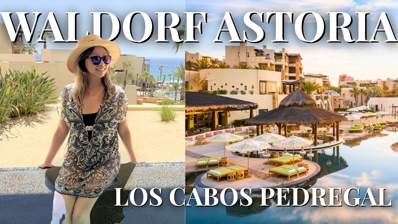 Why Everyone LOVES the Waldorf Astoria Los Cabos Pedregal | 2 Michelin Keys Luxury Hotel