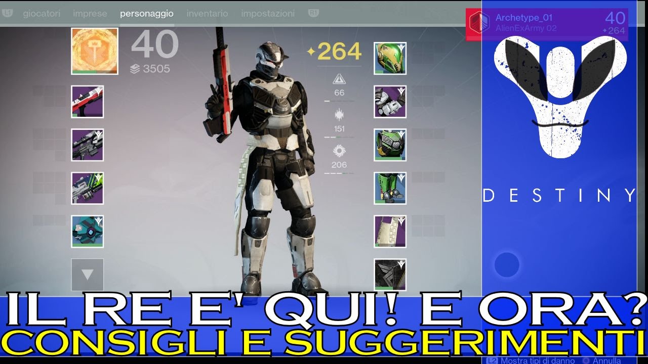 Destiny: Consigli e Suggerimenti sul Re dei Corrotti! (Marchi Leggendari/Engrammi/Reputazioni)