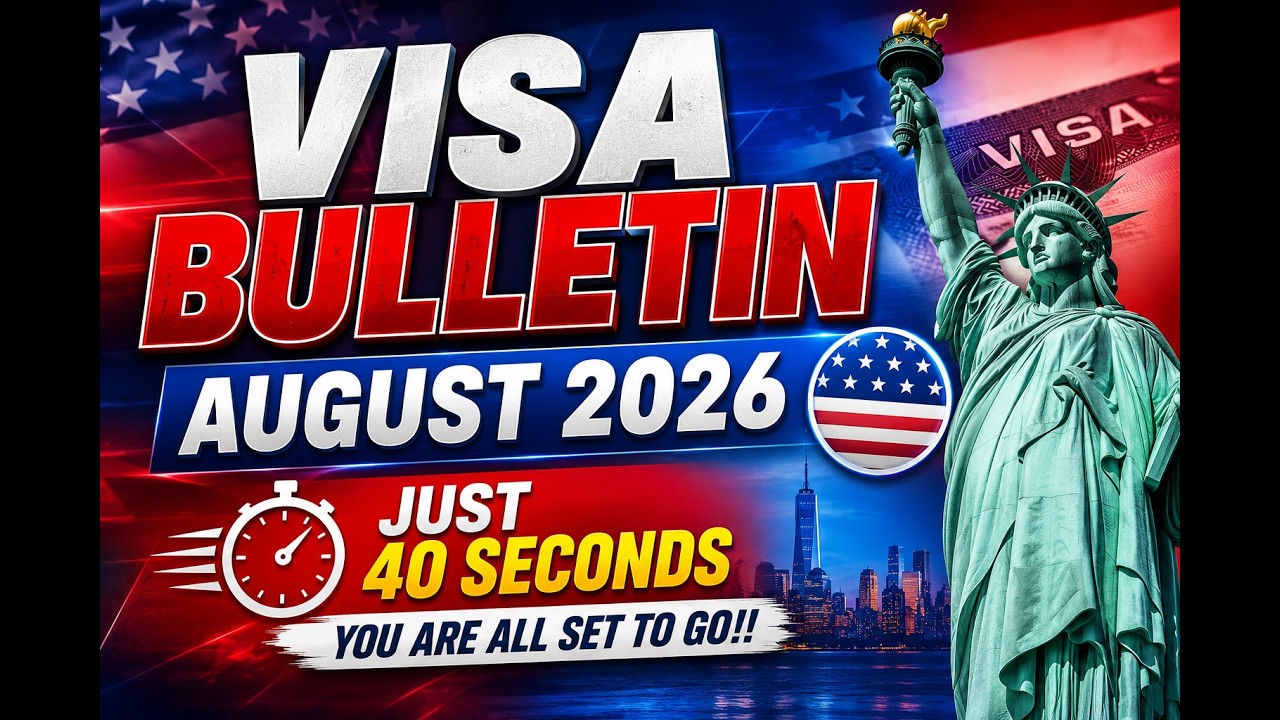 August 2026 Visa Bulletin Explained | Family-Based Final Action Dates & Filing Updates