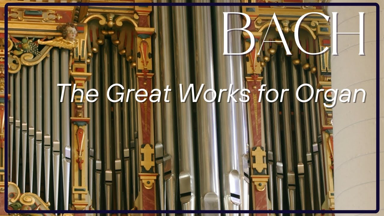 Prelude and Fugue in A minor - J.S. Bach - Organist Charles Burks - Janke  Organ, Bückeburg Germany