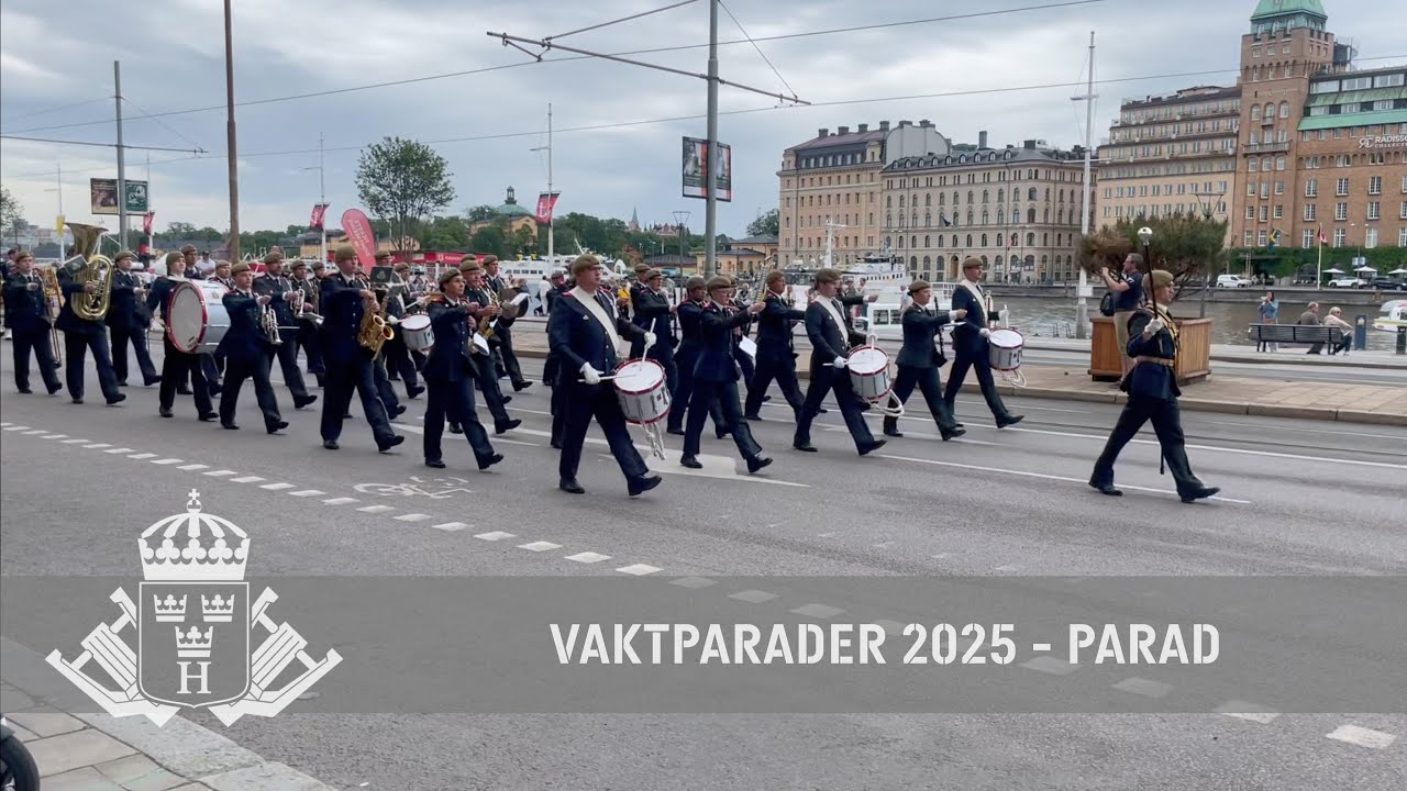Hemvärnets musikkår Ystad - Vaktparader 2025 - Parad