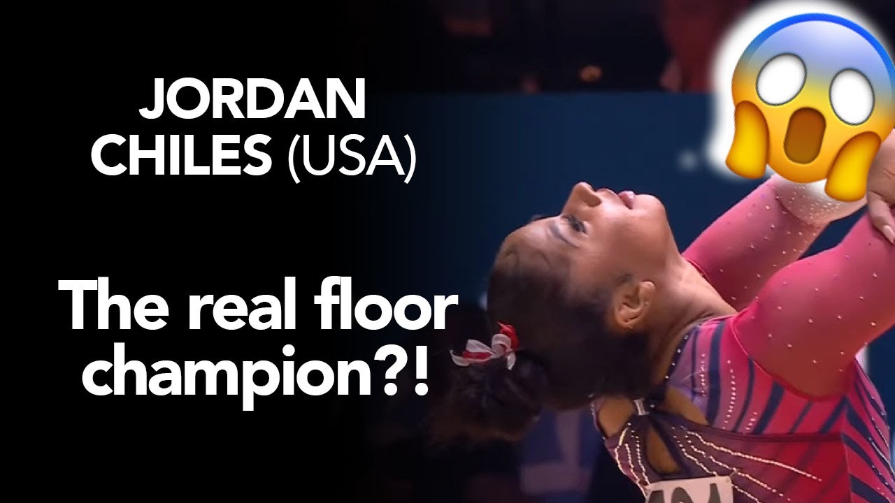 Gymnastics Execution Breakdown - JORDAN CHILES (USA) - Floor Event Finals 2022