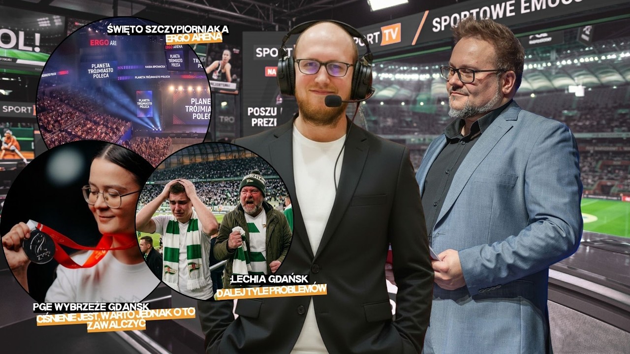 Okiem Komentatora - Lechia i znak zapytania, piłkarska Gedania z awansem, święto PGE Wybrzeża Gdańsk