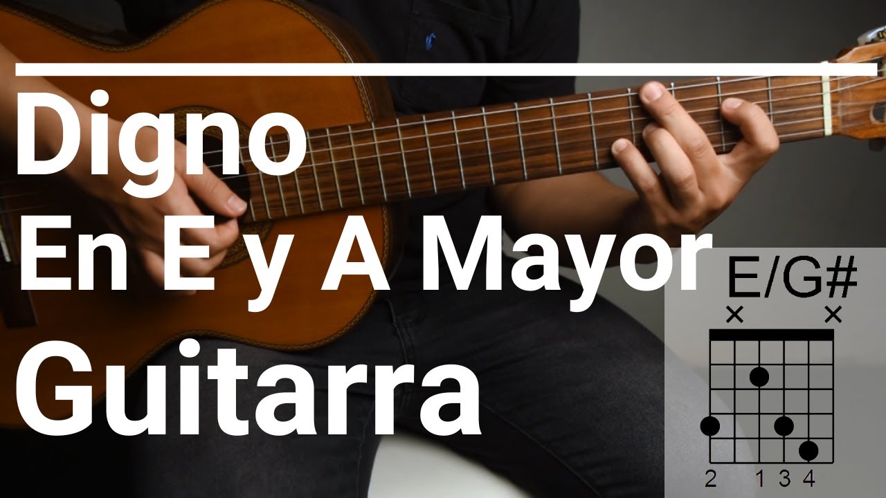 Digno | Marcos Brunet Aliento Yvonne Muñoz  Marco Barrientos Tutorial GUITARRA